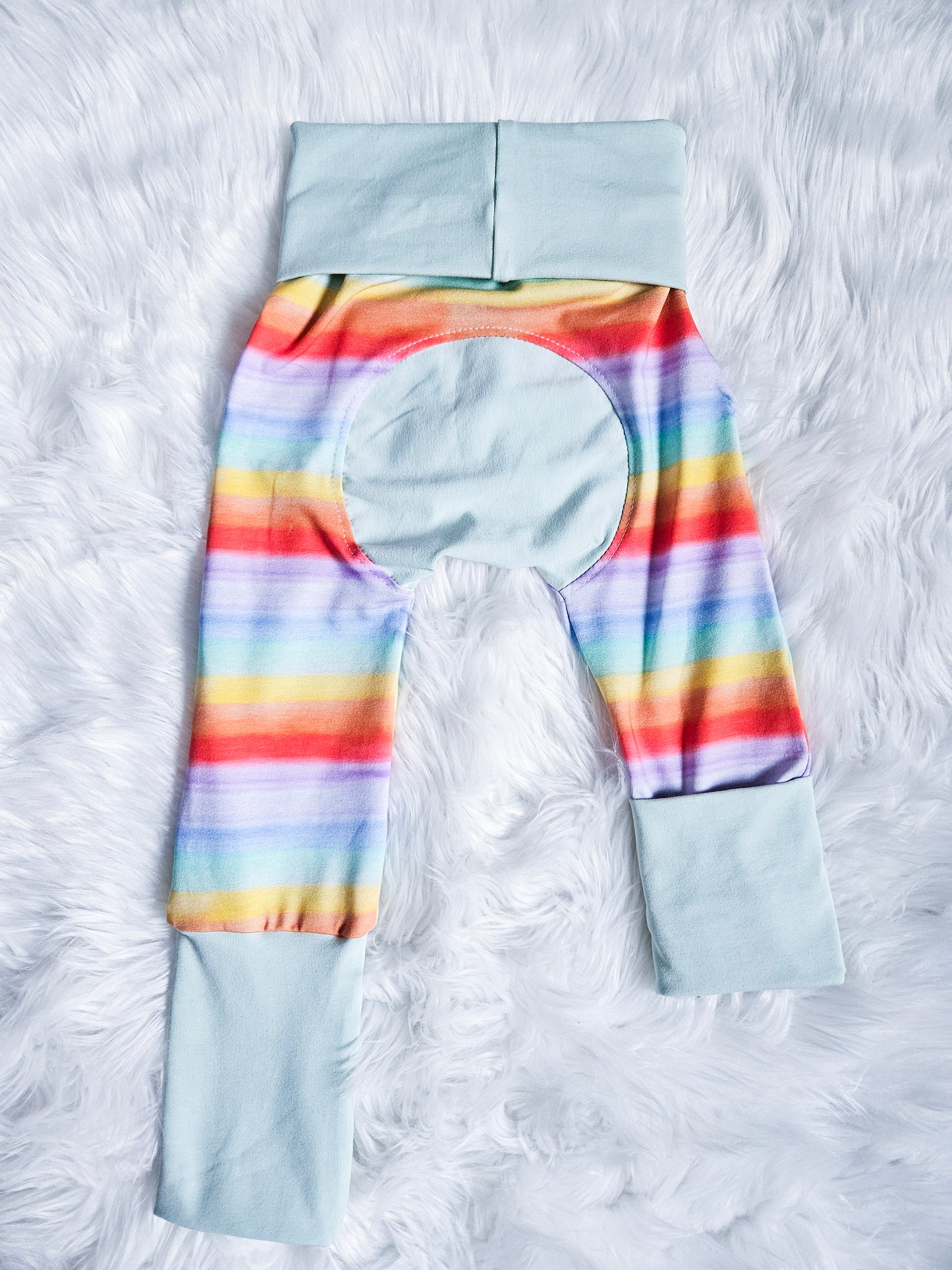 Rainbow Grow With Me Pants