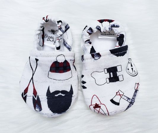 0-3 Month Moc Lumber Jack